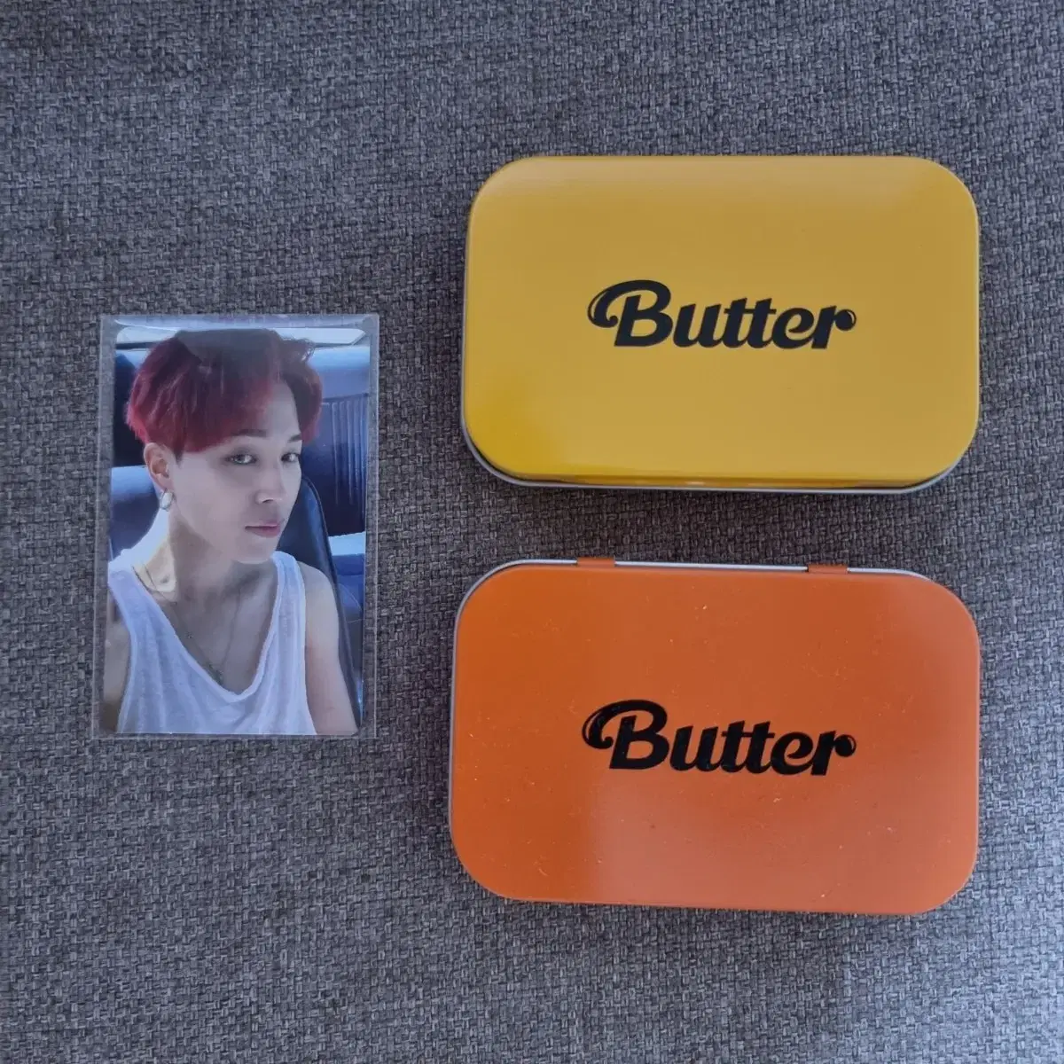 버터 Butter 특전 지민 포카+틴케이스